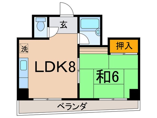 吉岡ビルの物件間取画像